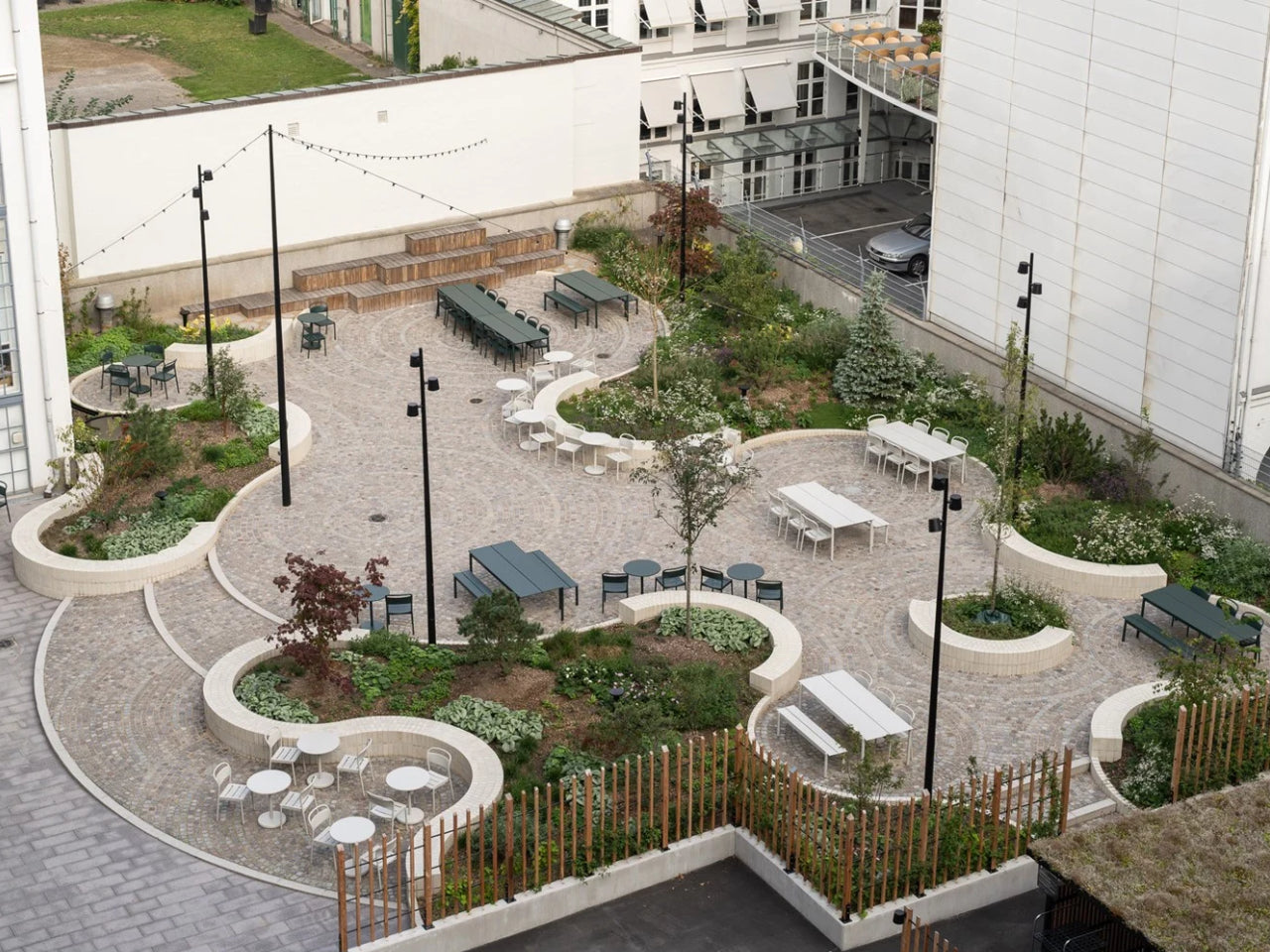 Muuto Copenhagen courtyard design 