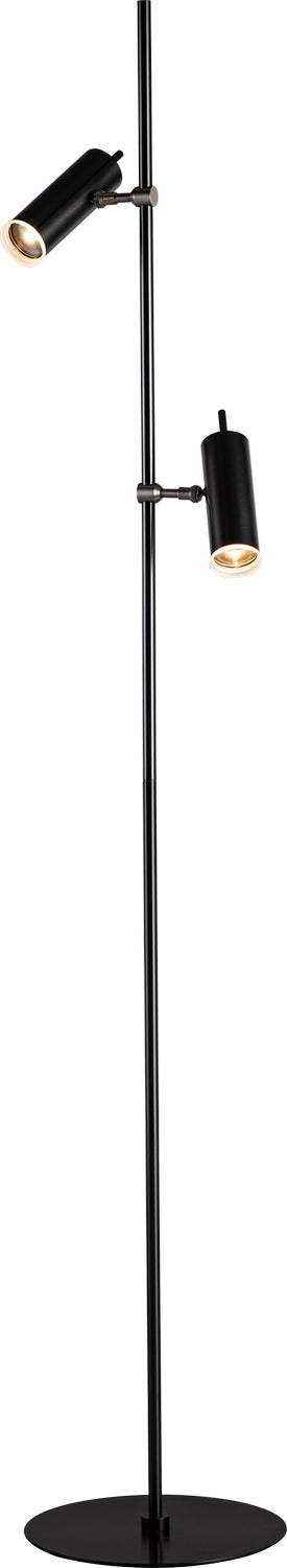 PageOne - PF150594-SDG - LED Floor Lamp - Focus - Satin Dark Gray