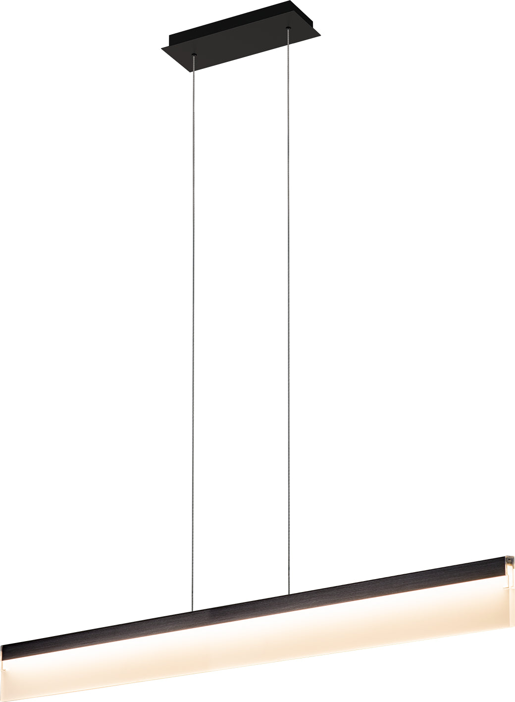 PageOne - PP020025-BBK - LED Pendant - Lange - Brushed Black