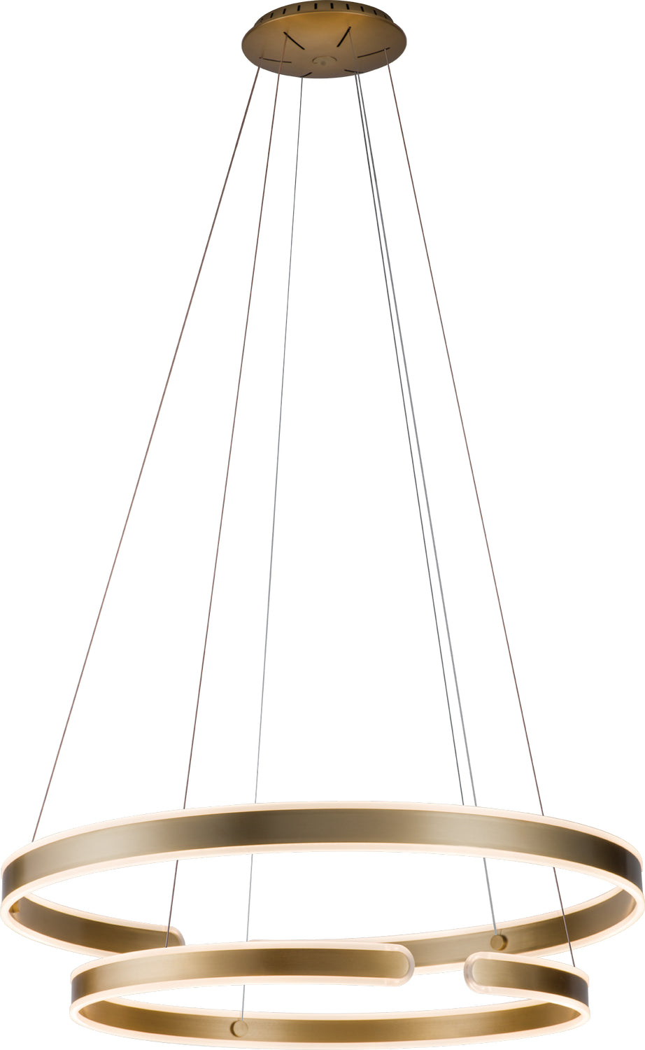 PageOne - PP020110-BC - LED Pendant - Gianni - Brushed Champagne