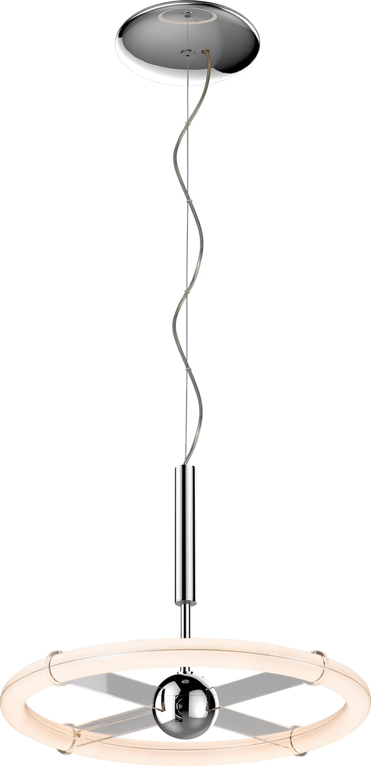 PageOne - PP020152-CM - LED Pendant - Orbit - Polished Chrome