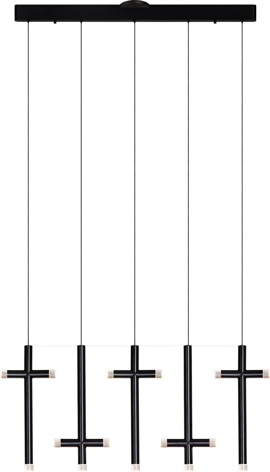 PageOne - PP020211-SDG - LED Pendant - Seesaw - Satin Dark Gray