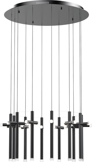 PageOne - PP020213-SDG - LED Pendant - Seesaw - Satin Dark Gray