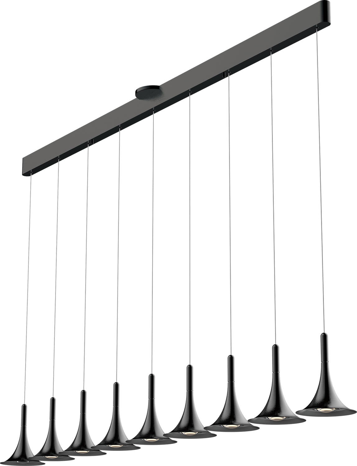 PageOne - PP020239-SDG - LED Pendant - Jazz - Satin Dark Gray