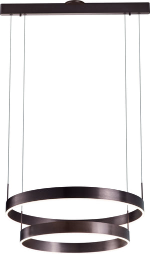 PageOne - PP120282-DT - LED Pendant - Prometheus - Deep Taupe