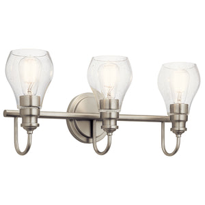 Kichler - 45392NI - Three Light Bath - Greenbrier - Brushed Nickel