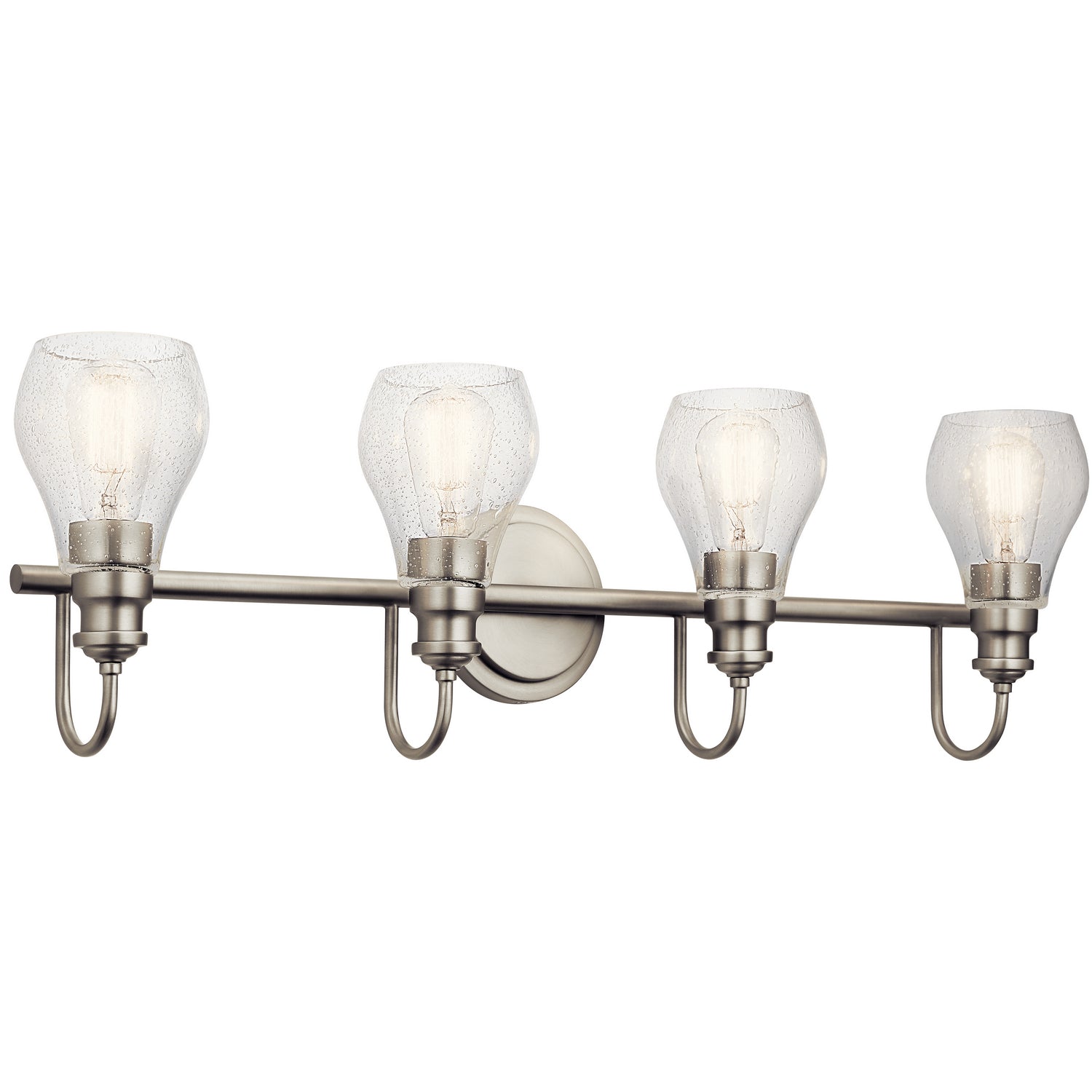 Kichler - 45393NI - Four Light Bath - Greenbrier - Brushed Nickel