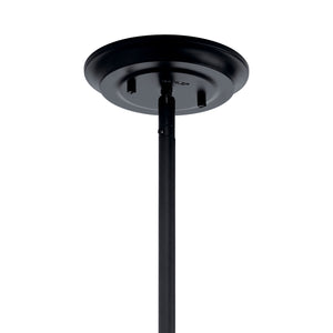 Kichler - 52096BK - One Light Pendant/Semi Flush - Elias - Black
