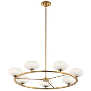 Kichler - 52225FXG - Seven Light Chandelier - Pim - Fox Gold