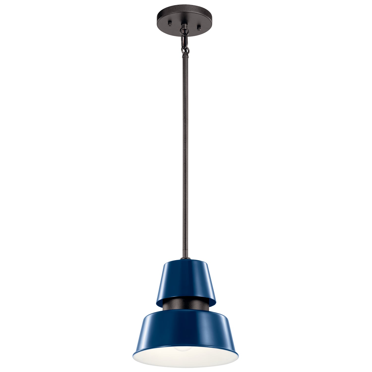 Kichler - 59003CBL - One Light Outdoor Pendant - Lozano - Catalina Blue