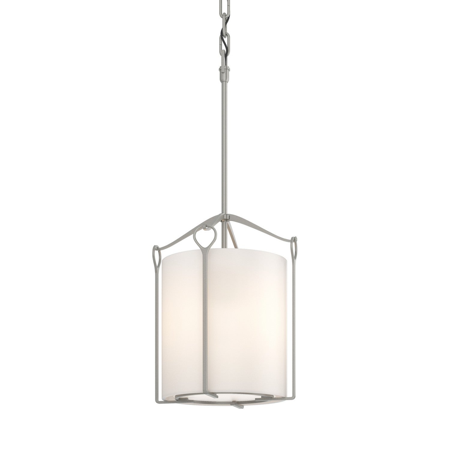 Hubbardton Forge - 104060-SKT-82-GG0137 - Bow Tall Mini Pendant - Bow - Vintage Platinum