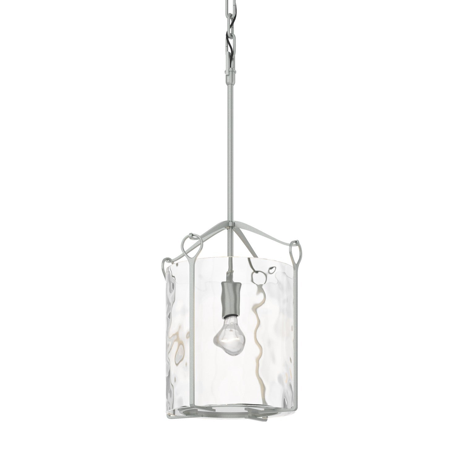 Hubbardton Forge - 104060-SKT-82-LL0137 - Bow Tall Mini Pendant - Bow - Vintage Platinum