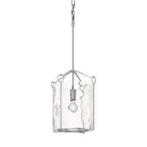 Hubbardton Forge - 104060-SKT-82-LL0137 - One Light Mini Pendant - Bow - Vintage Platinum
