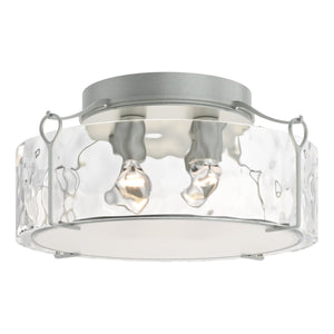 Hubbardton Forge - 121145-SKT-82-LL0216 - Four Light Semi-Flush Mount - Bow - Vintage Platinum