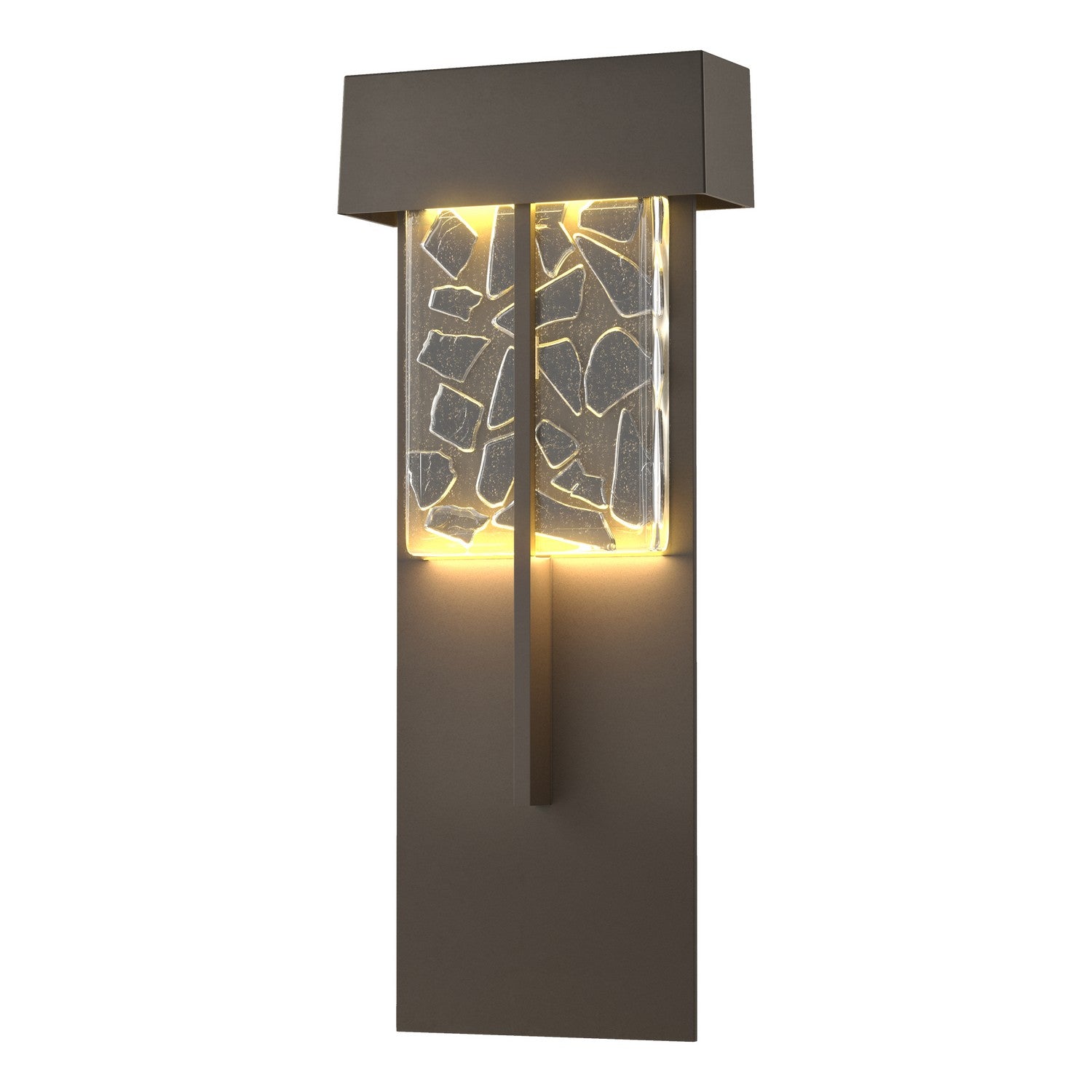 Hubbardton Forge - 302518-LED-77-YP0669 - Shard XL Outdoor Sconce - Shard - Coastal Dark Smoke
