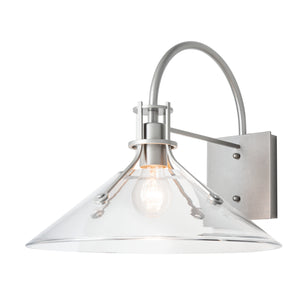 Hubbardton Forge - 302714-SKT-78-ZM0686 - One Light Outdoor Wall Sconce - Henry - Coastal Burnished Steel
