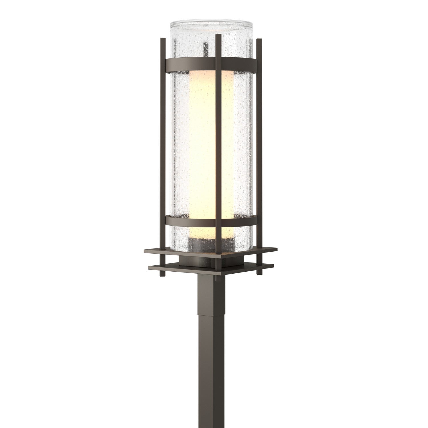 Hubbardton Forge - 345897-SKT-77-ZS0684 - One Light Outdoor Post Mount - Torch - Coastal Dark Smoke