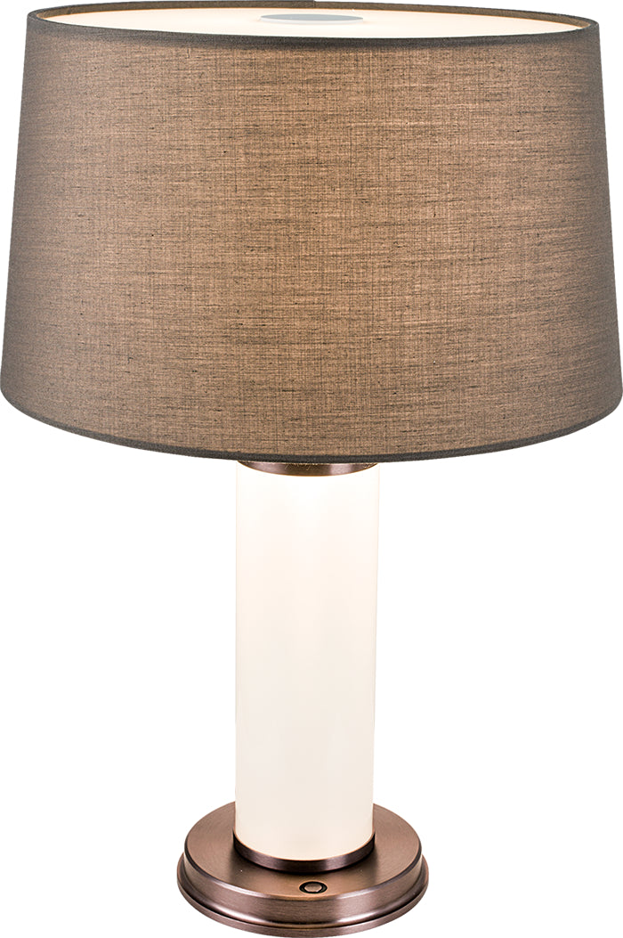 PageOne - PT140918-DT/GG - LED Table Lamp - Quintas - Deep Taupe