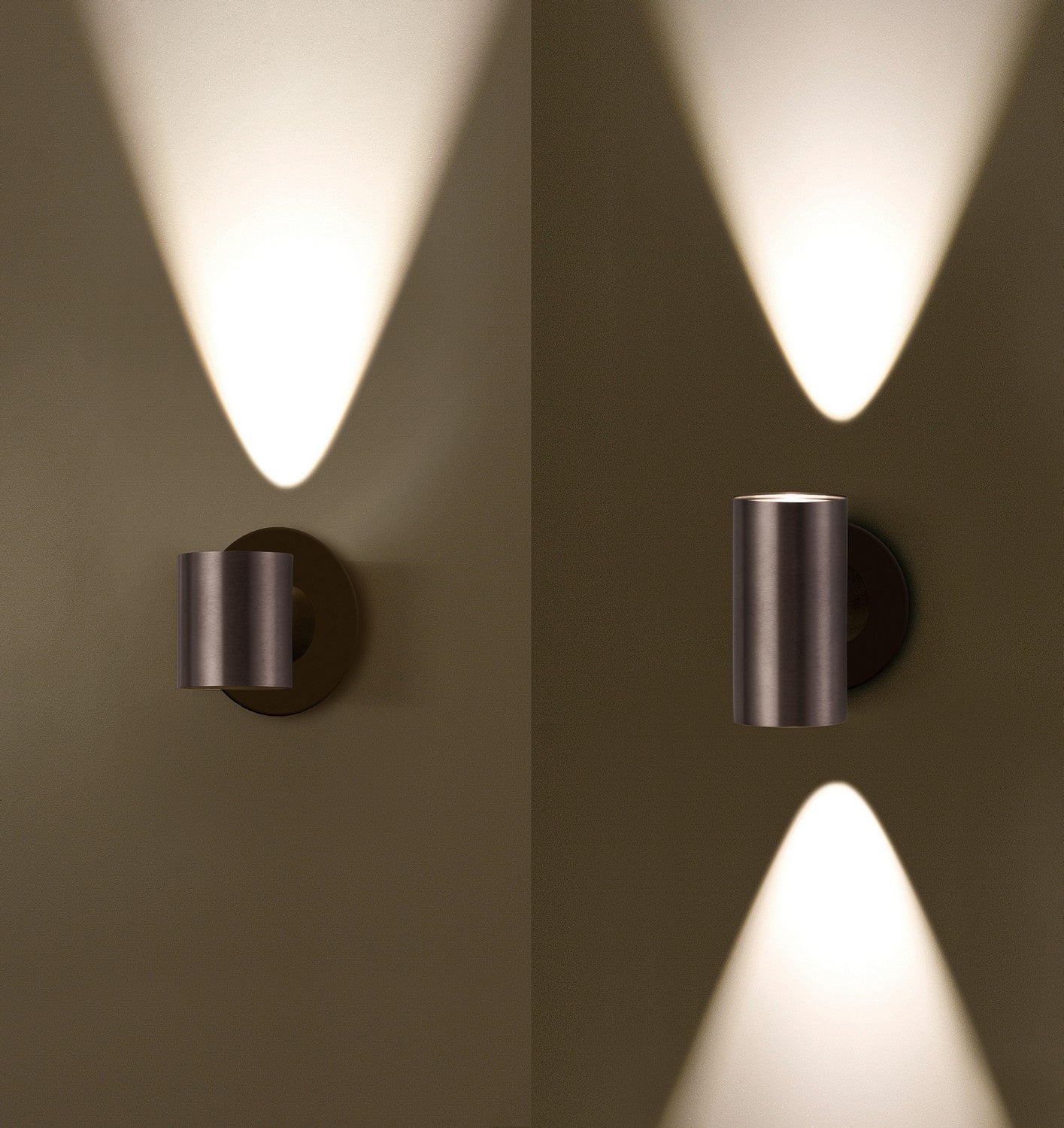 PageOne - PW131014-DT - LED Wall Sconce - Arc - Deep Taupe