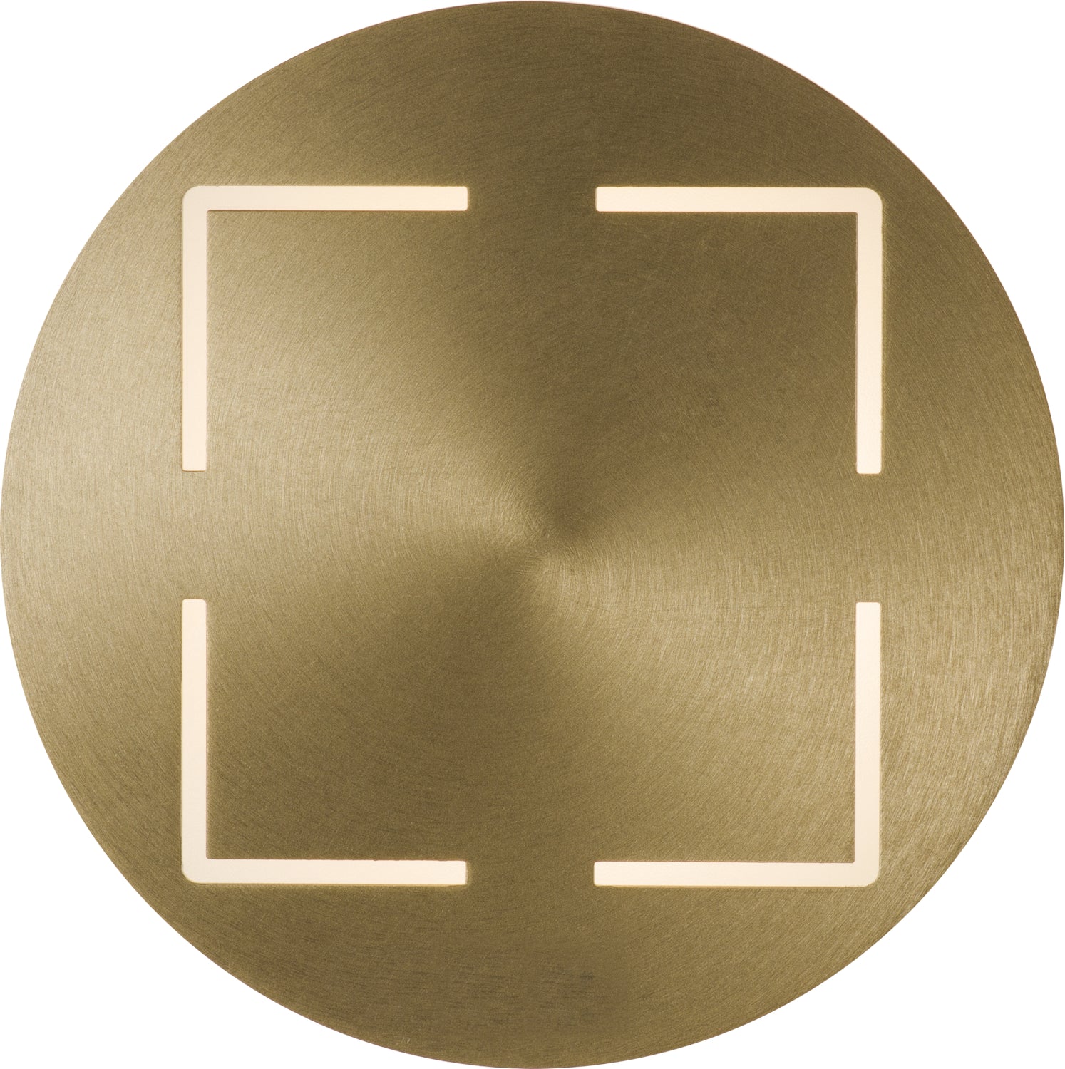 PageOne - PW131138-BC - LED Wall Sconce - Shield - Brushed Champagne