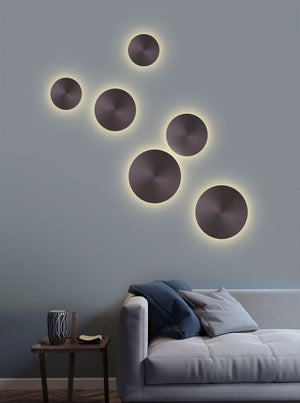 PageOne - PW131159-BT - LED Wall Sconce - Eclipse - Brushed Taupe