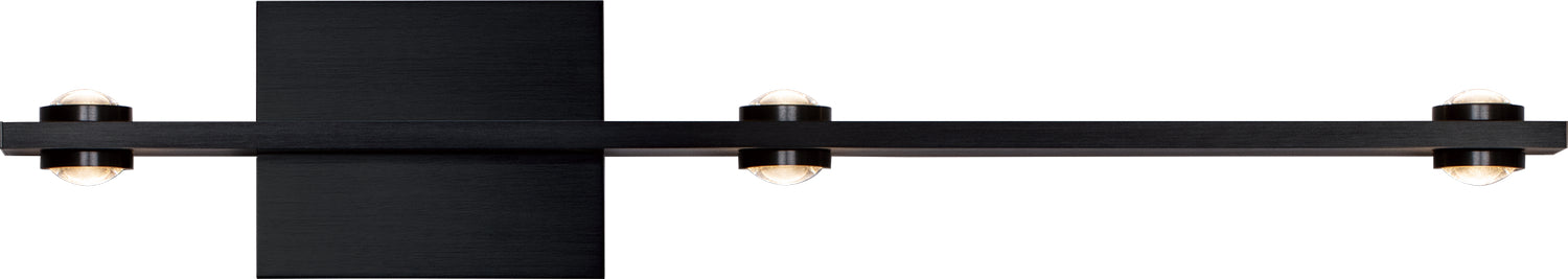 PageOne - PW131320-SBB - LED Wall Sconce - Aurora - Satin Brushed Black