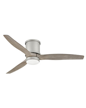 Hinkley - 900852FBN-LWD - 52"Ceiling Fan - Hover Flush - Brushed Nickel