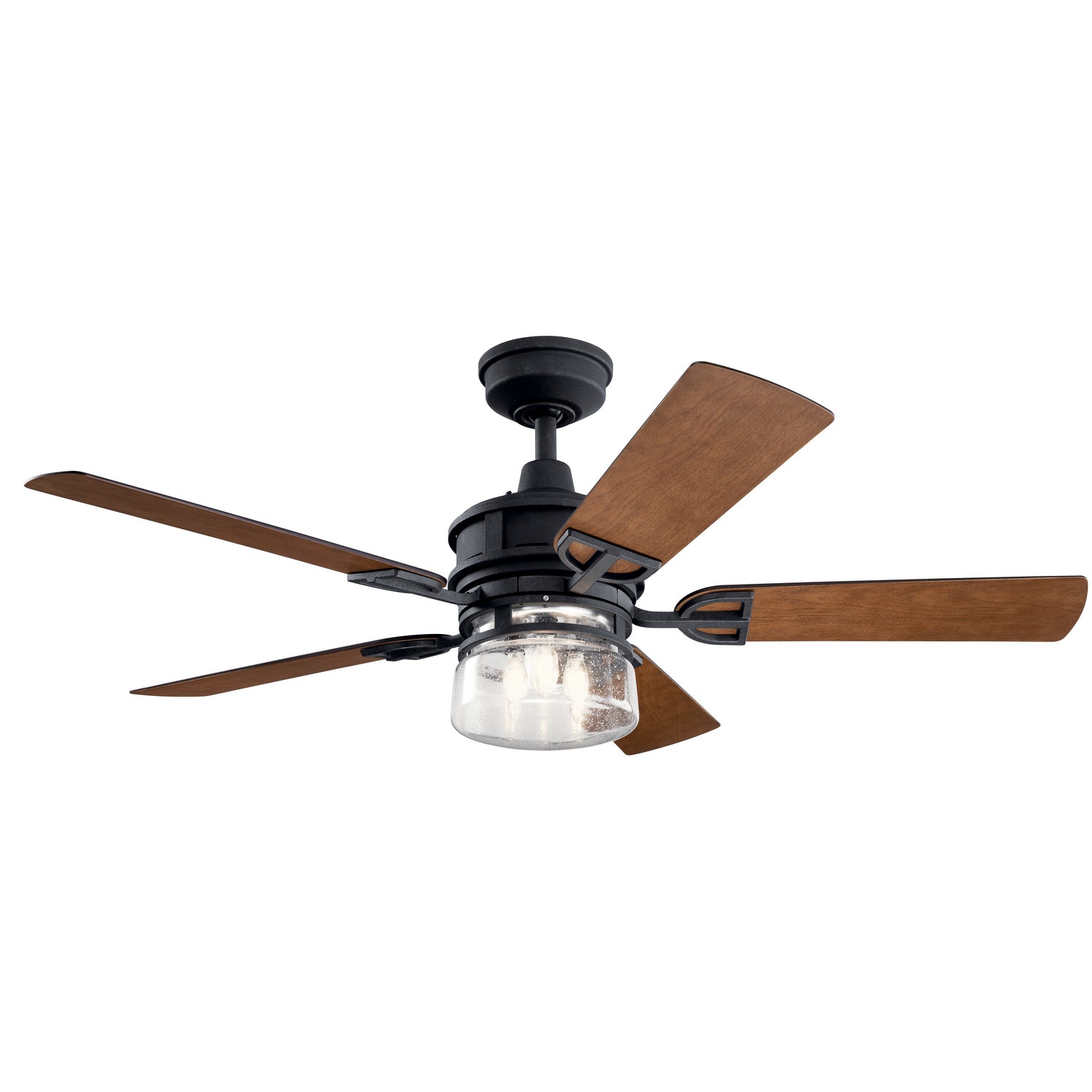 Kichler - 310239DBK - 52"Ceiling Fan - Lyndon - Distressed Black