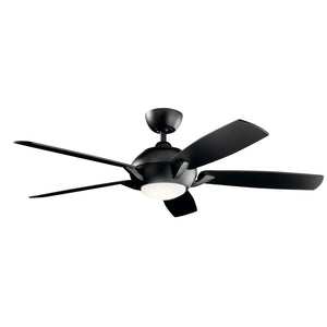 Kichler - 330001SBK - 54"Ceiling Fan - Geno - Satin Black