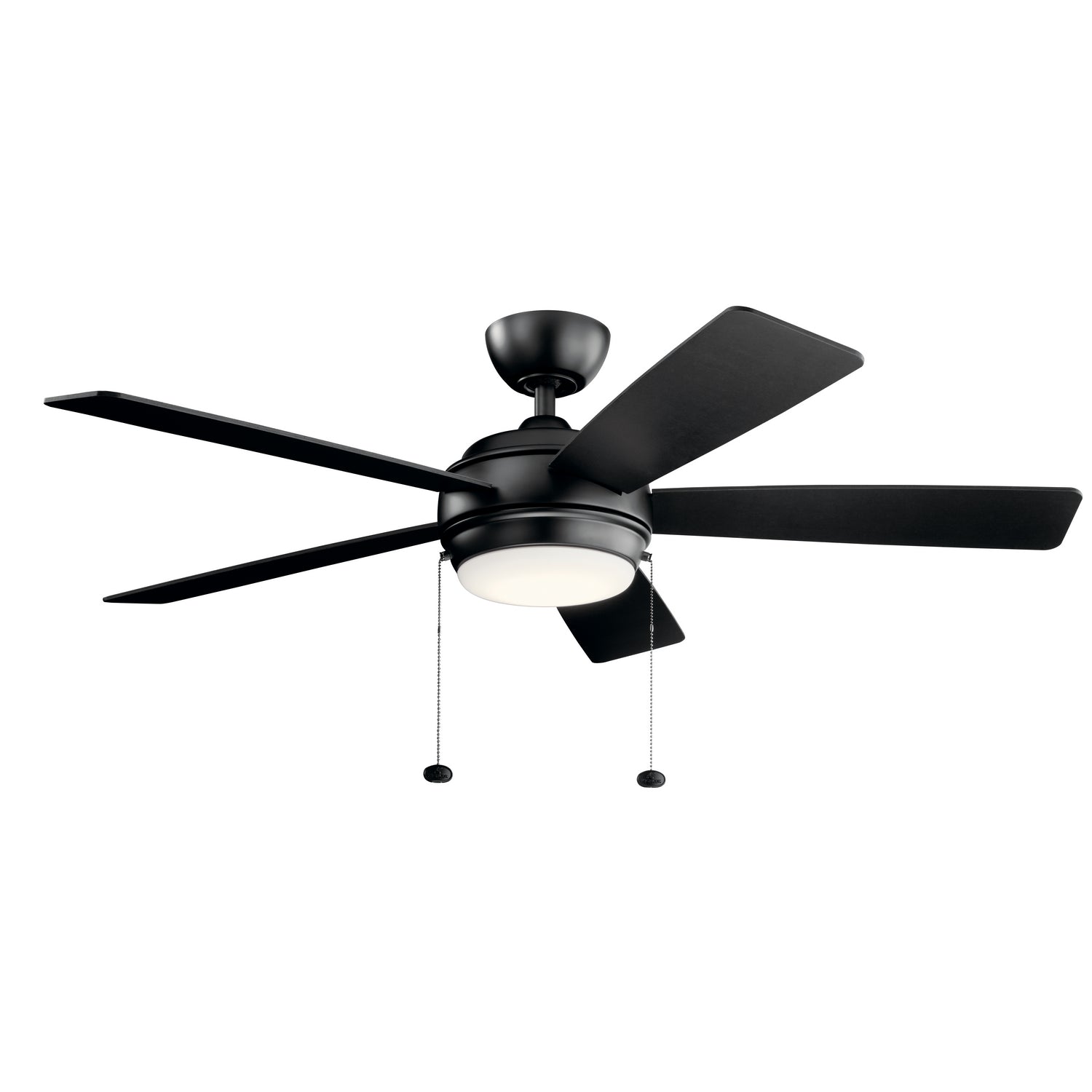 Kichler - 330174SBK - 52"Ceiling Fan - Starkk - Satin Black