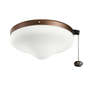 Kichler - 380010WCP - LED Fan Light Kit - Accessory - Weathered Copper Powder Coat