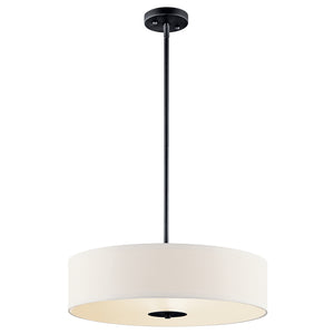 Kichler - 42121BK - Three Light Pendant - No Family - Black