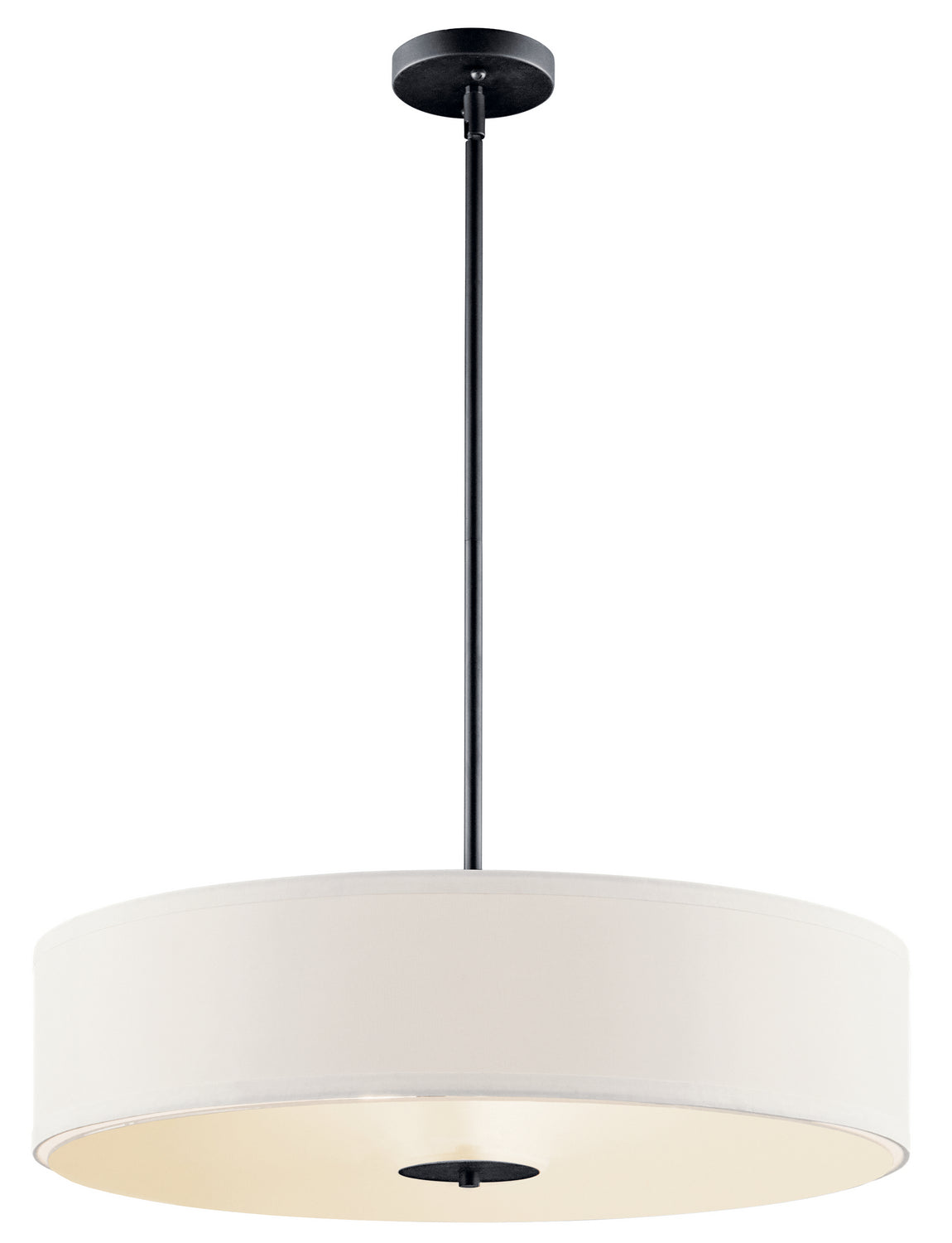 Kichler - 42122BK - Three Light Pendant - Black