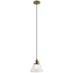 Kichler - 43851NBR - One Light Pendant - Avery - Natural Brass