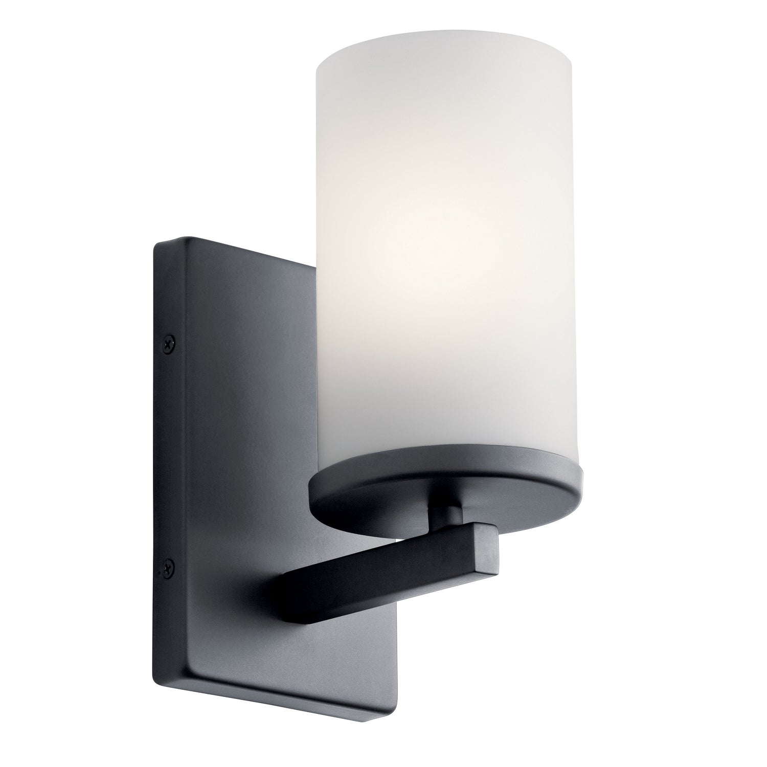 Kichler - 45495BK - One Light Wall Sconce - Crosby - Black