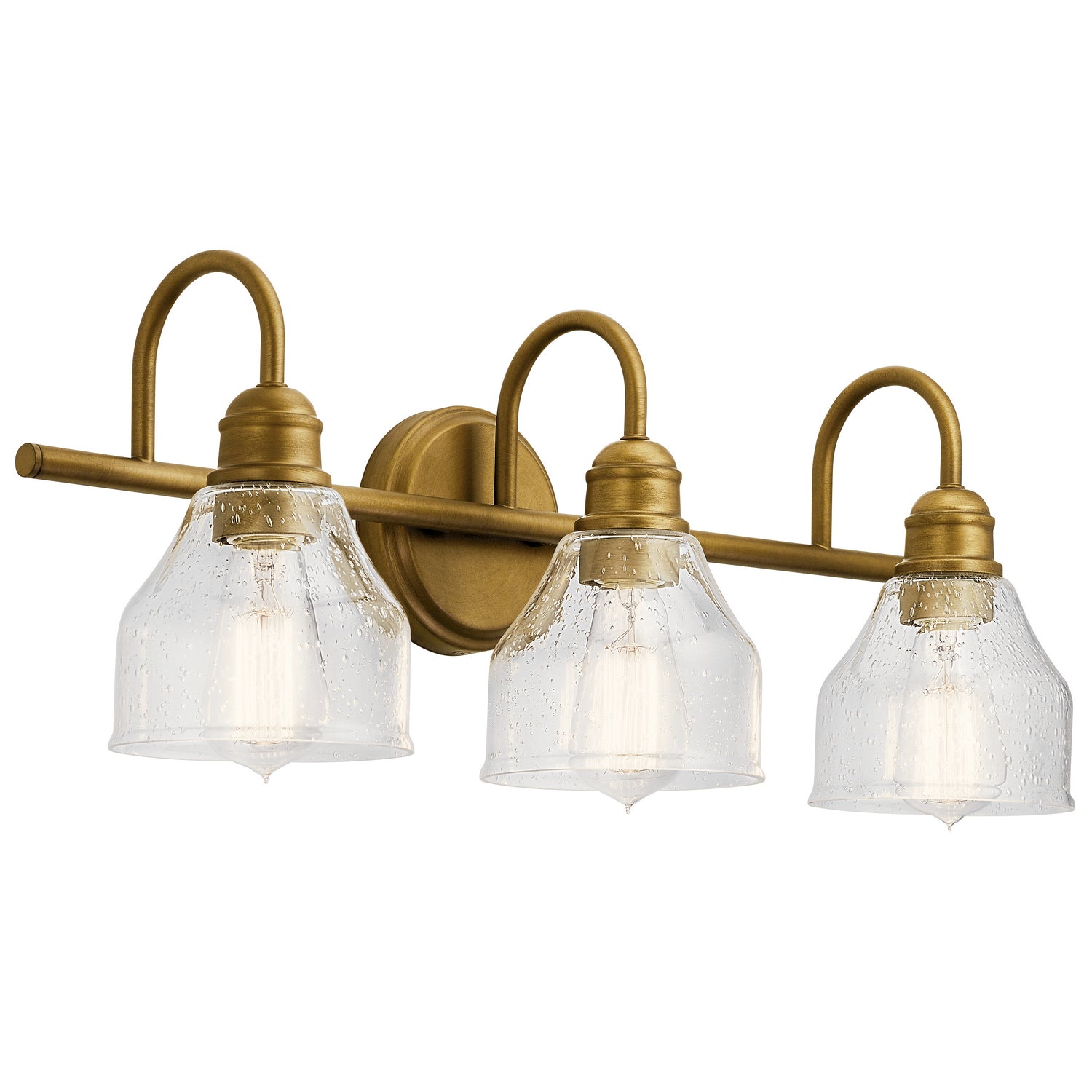 Kichler - 45973NBR - Three Light Bath - Avery - Natural Brass