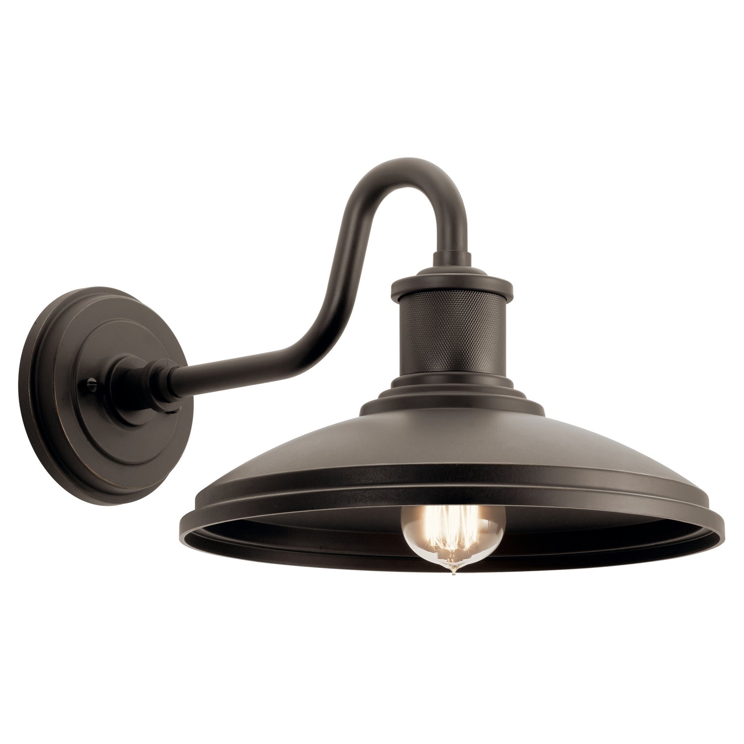 Kichler - 49980OZ - One Light Outdoor Wall Mount - Allenbury - Olde Bronze