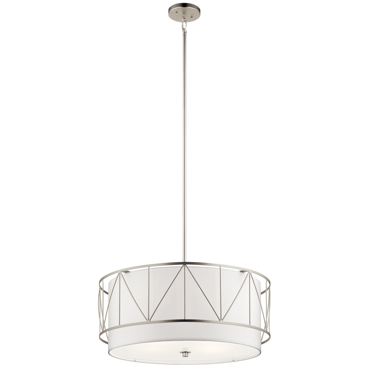 Kichler - 52072SN - Four Light Pendant - Birkleigh - Satin Nickel