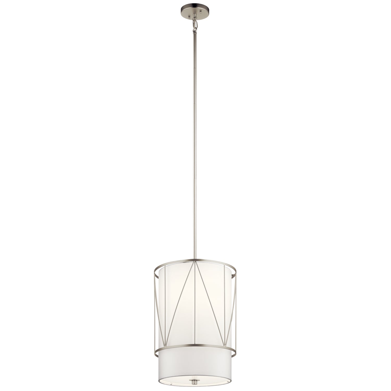 Kichler - 52073SN - One Light Pendant - Birkleigh - Satin Nickel