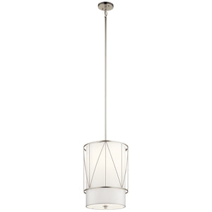 Kichler - 52073SN - One Light Pendant - Birkleigh - Satin Nickel