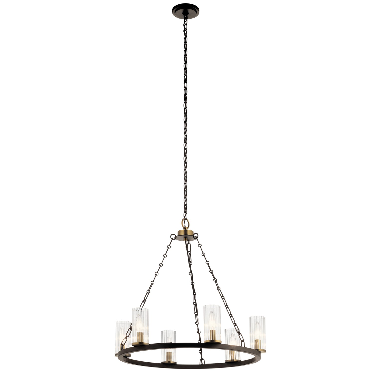 Kichler - 52107OZ - Six Light Chandelier - Mathias - Olde Bronze