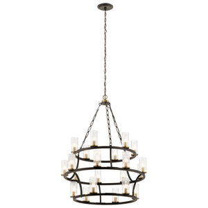 Kichler - 52110OZ - 21 Light Chandelier - Mathias - Olde Bronze