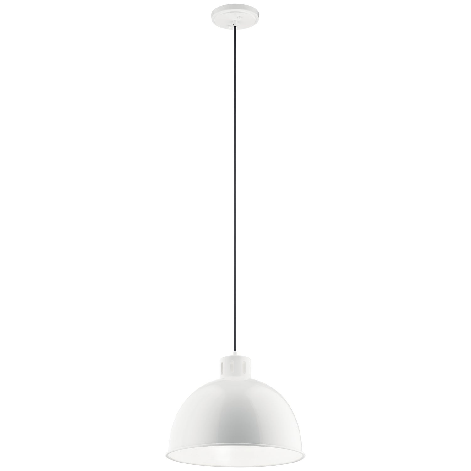 Kichler - 52153WH - One Light Pendant - Zailey - White