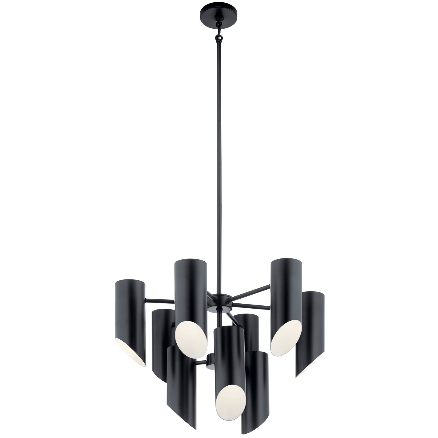 Kichler - 52162BK - Nine Light Chandelier - Trentino - Black