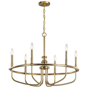 Kichler - 52304CLZ - Six Light Chandelier - Capitol Hill - Classic Bronze