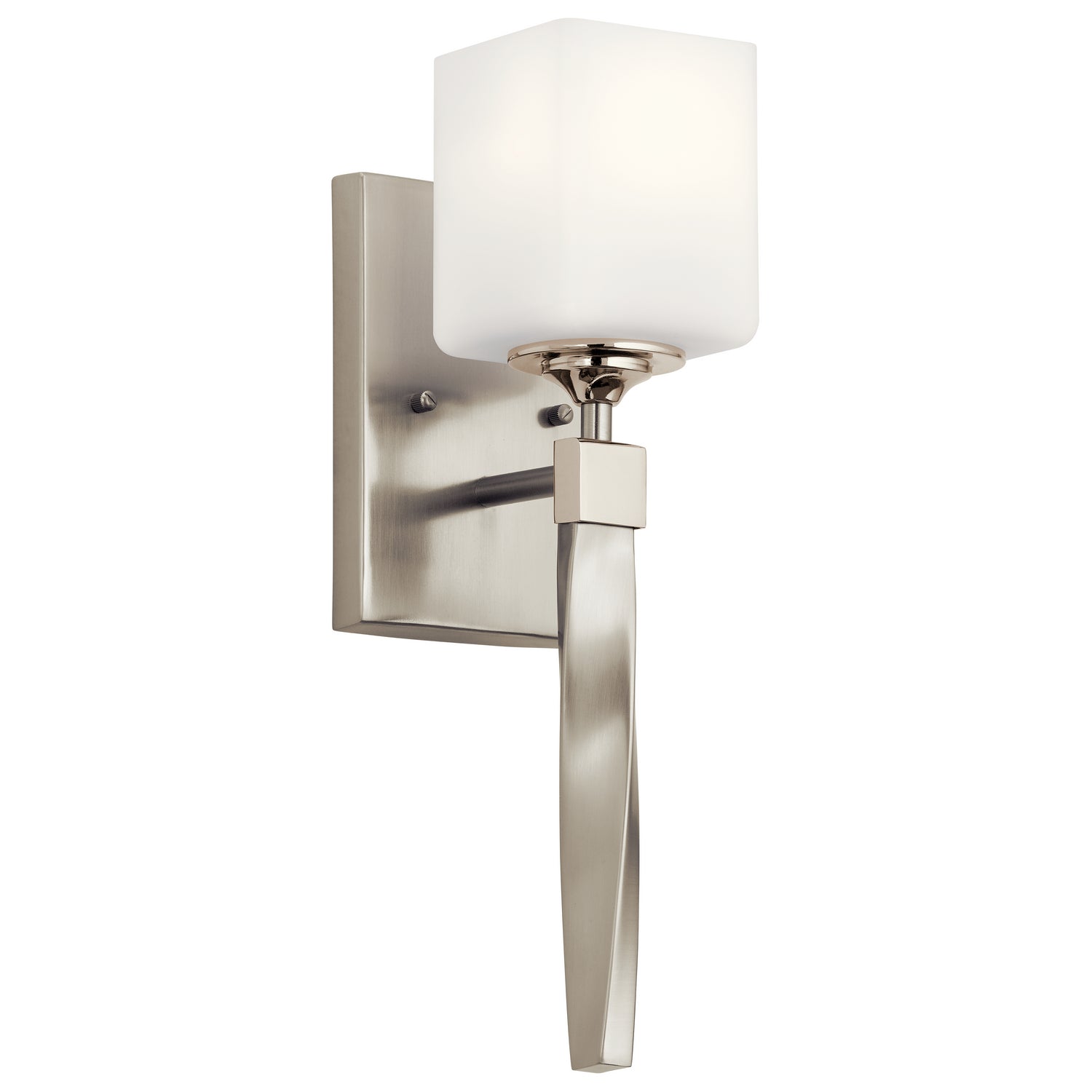 Kichler - 55000NI - One Light Wall Sconce - Marette - Brushed Nickel