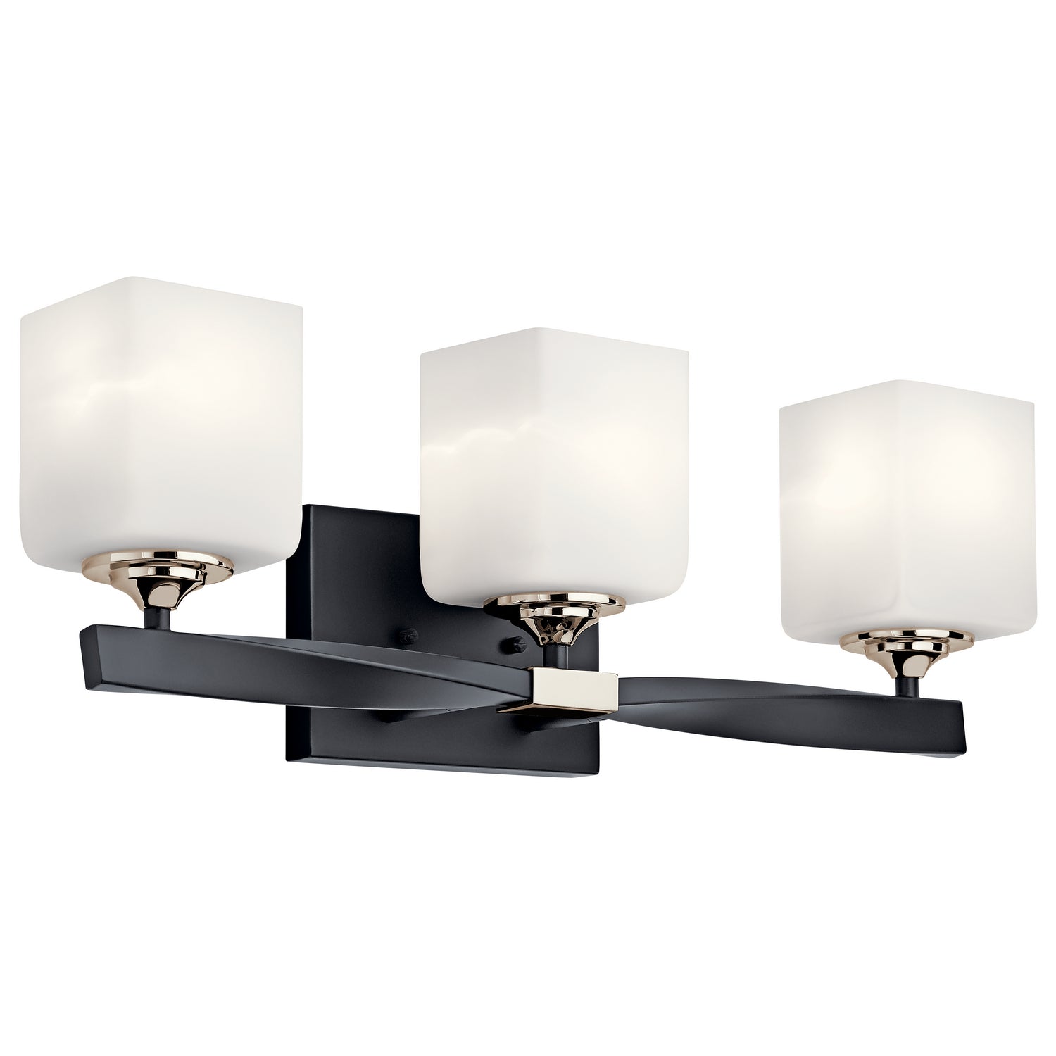 Kichler - 55002BK - Three Light Bath - Marette - Black