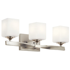 Kichler - 55002NI - Three Light Bath - Marette - Brushed Nickel