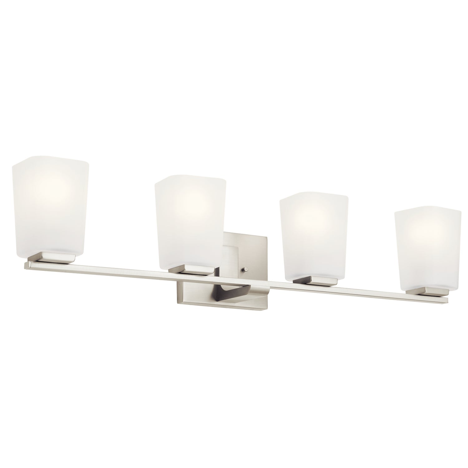 Kichler - 55018NI - Four Light Bath - Roehm - Brushed Nickel