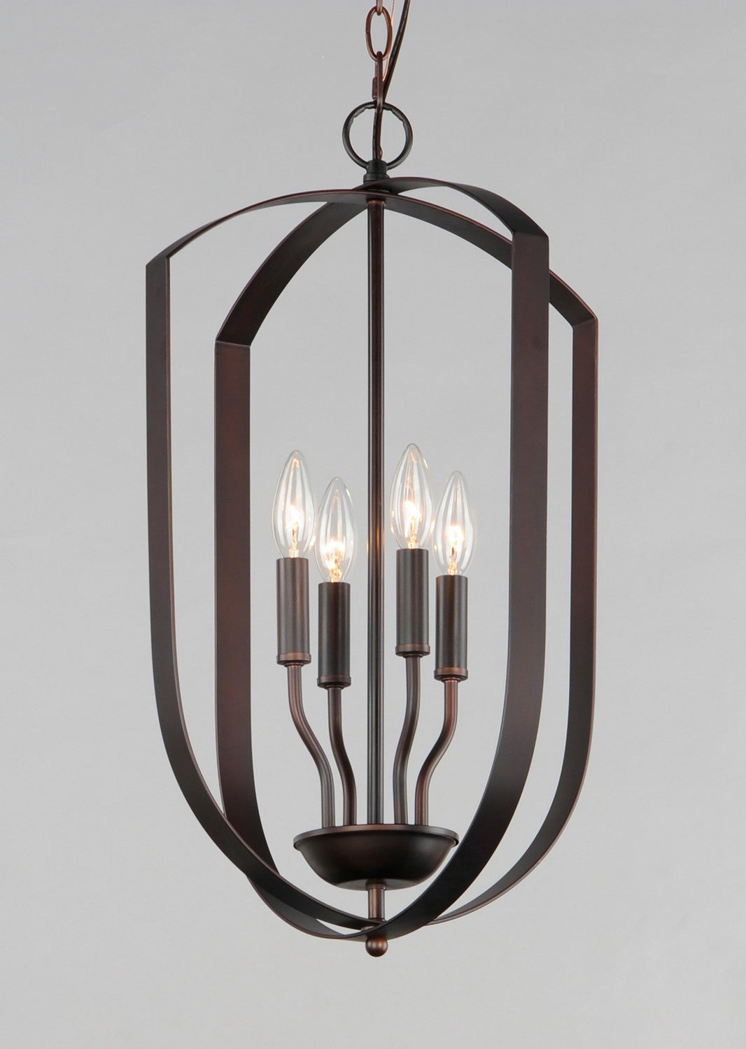 Maxim - 10034OI - Four Light Chandelier - Provident - Oil Rubbed Bronze